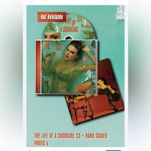 The Life of a Showgirl CD with Signed Photo